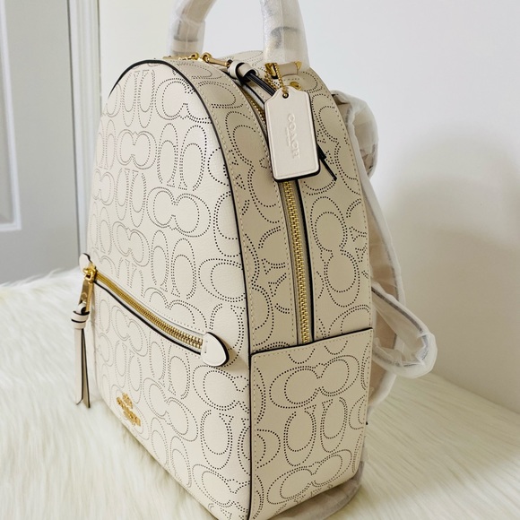 New💃Coach Jordyn Backpack In Signature Leather - Picture 3 of 12